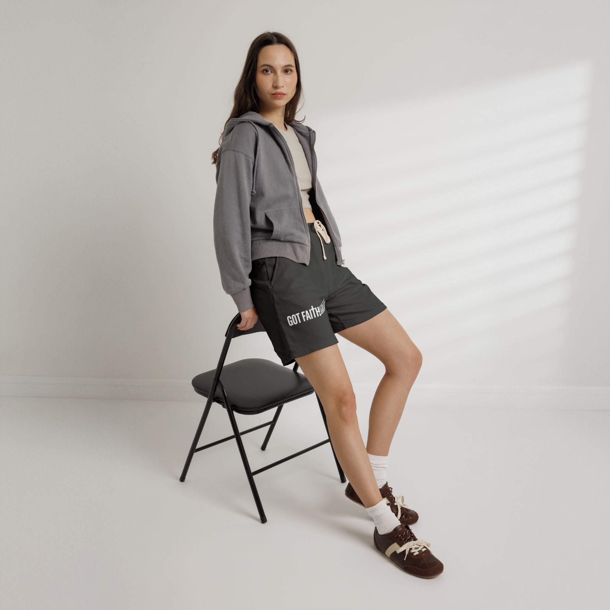 Got Faith? Wings  Fleece Sweat Shorts