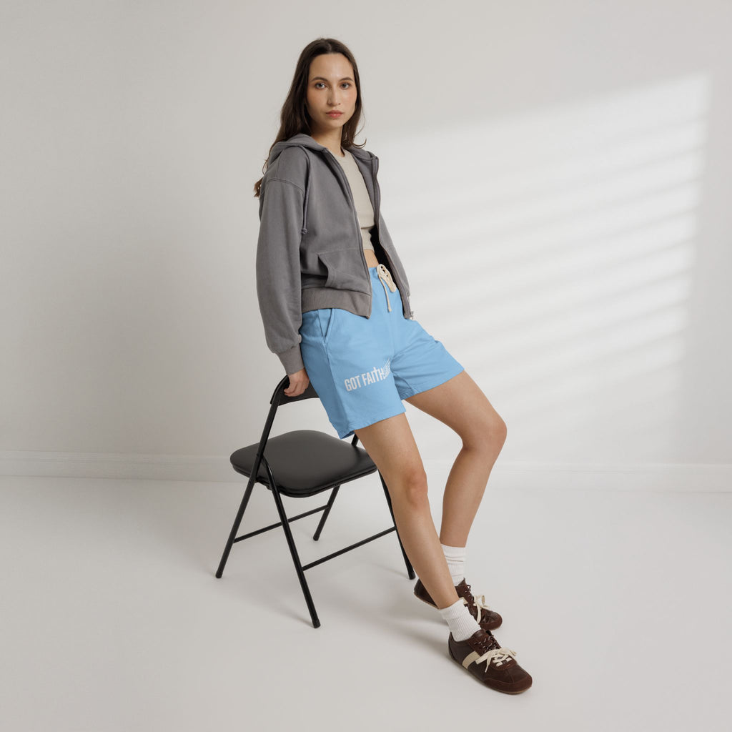 Got Faith? Wings  Fleece Sweat Shorts