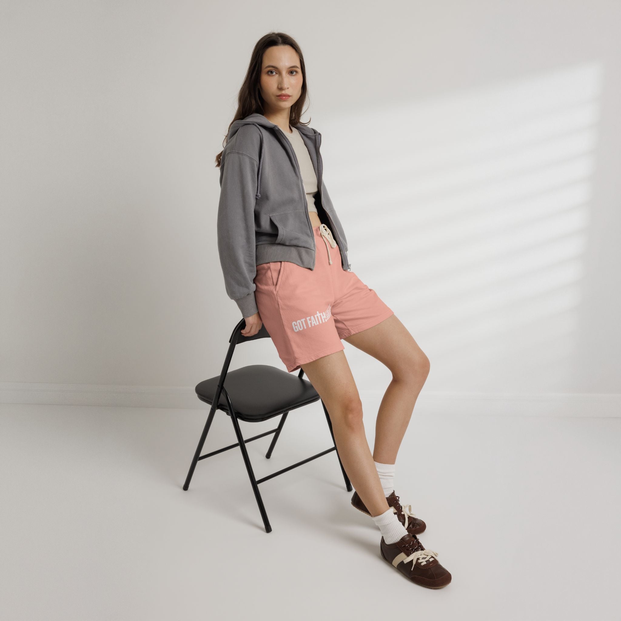 Got Faith? Wings  Fleece Sweat Shorts