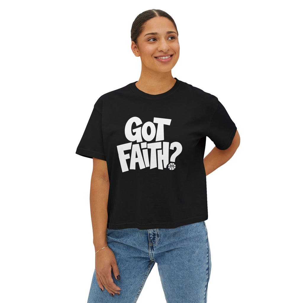 Got Faith? Boxy Crop Tee