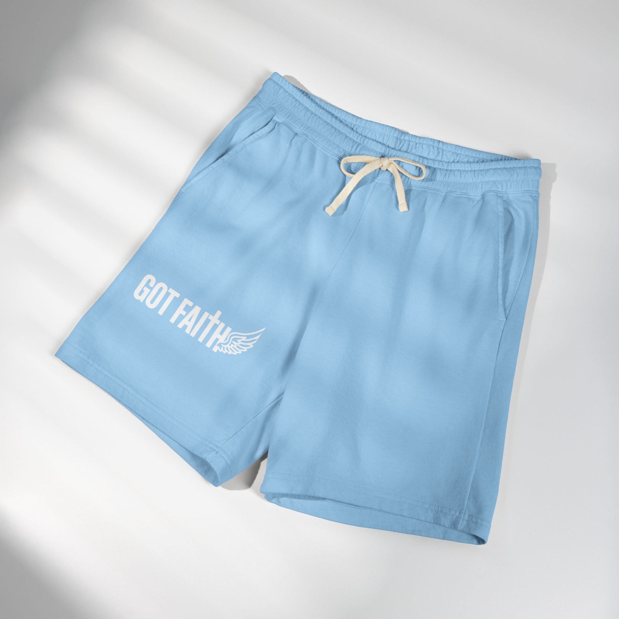 Got Faith? Wings  Fleece Sweat Shorts