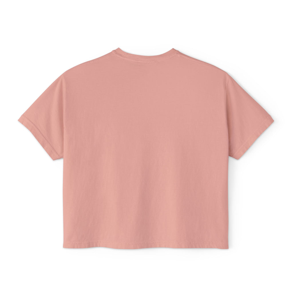 Guard Me Then Boxy Crop Tee