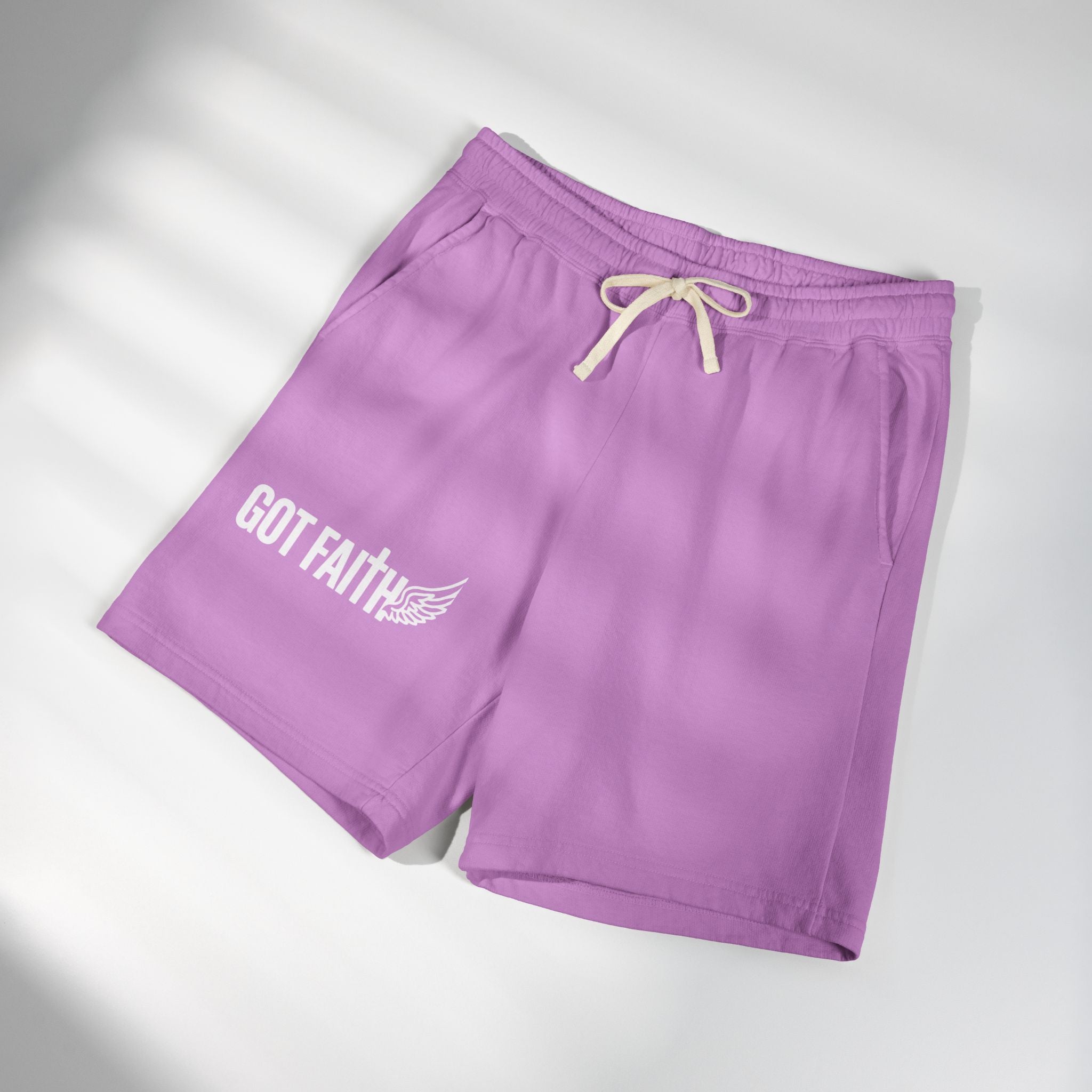 Got Faith? Wings  Fleece Sweat Shorts