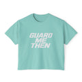 Guard Me Then Boxy Crop Tee