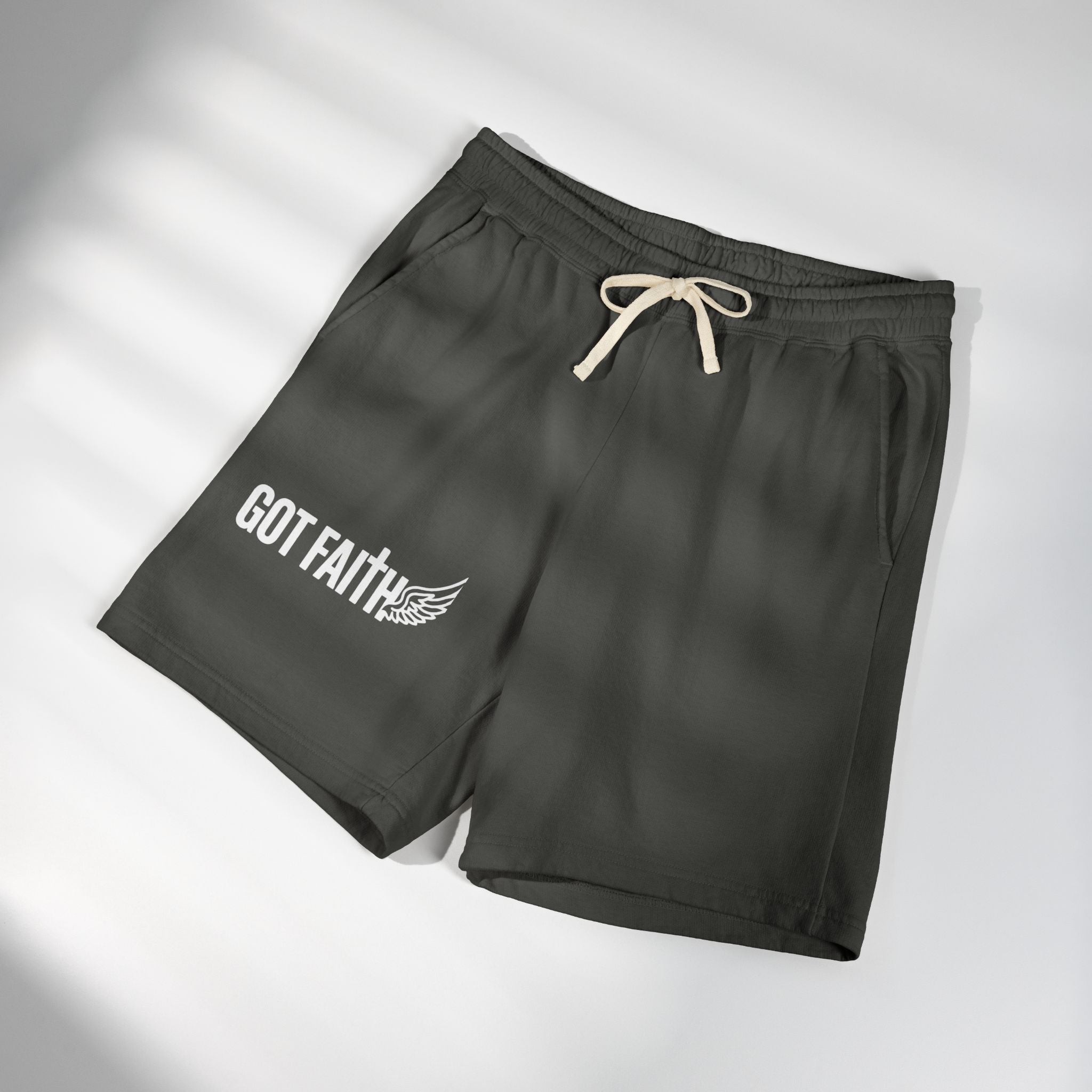 Got Faith? Wings  Fleece Sweat Shorts