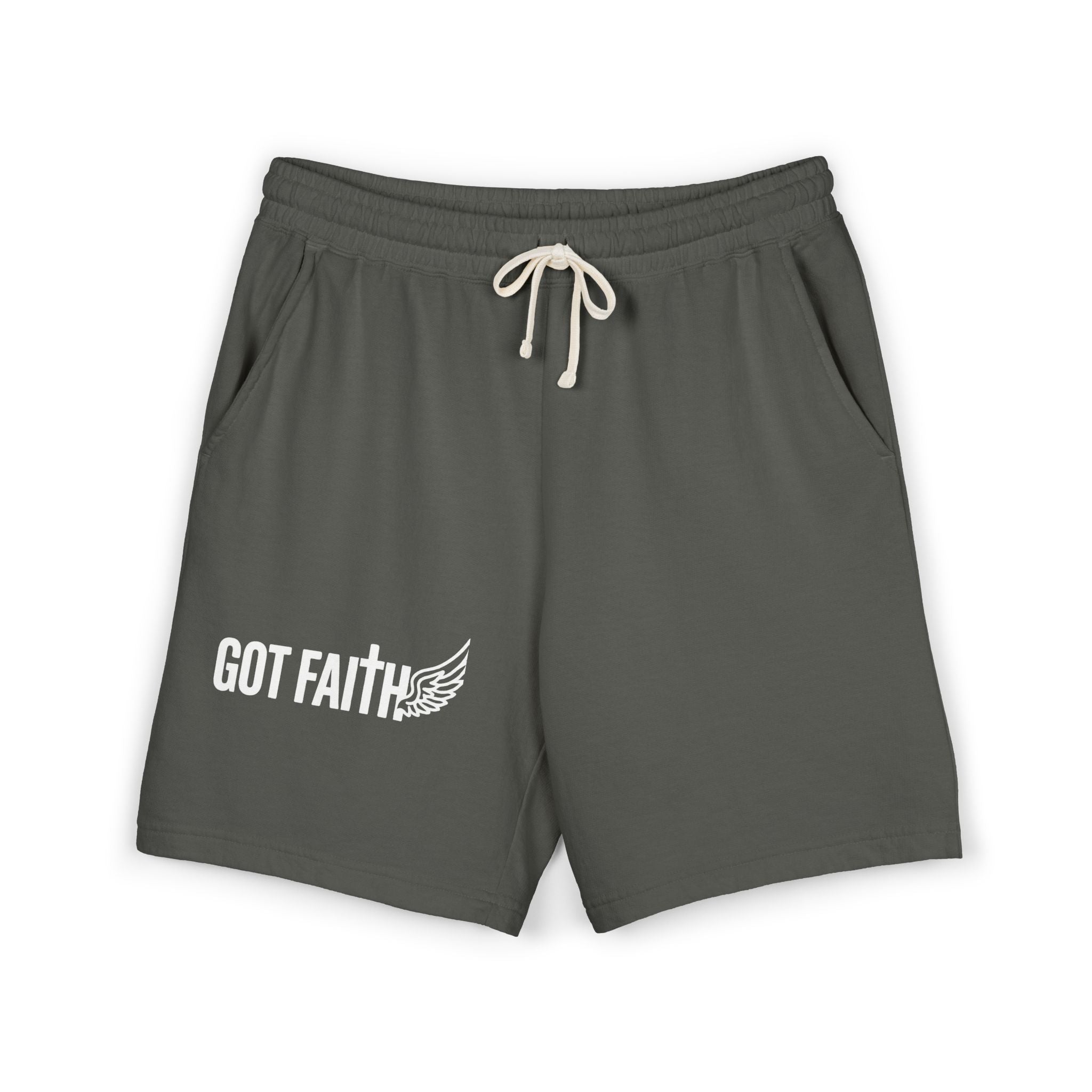 Got Faith? Wings  Fleece Sweat Shorts