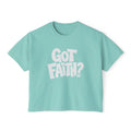 Got Faith? Boxy Crop Tee