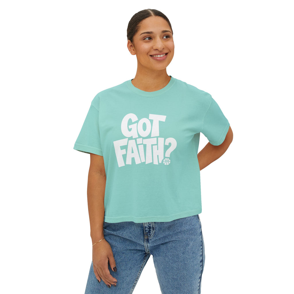 Got Faith? Boxy Crop Tee