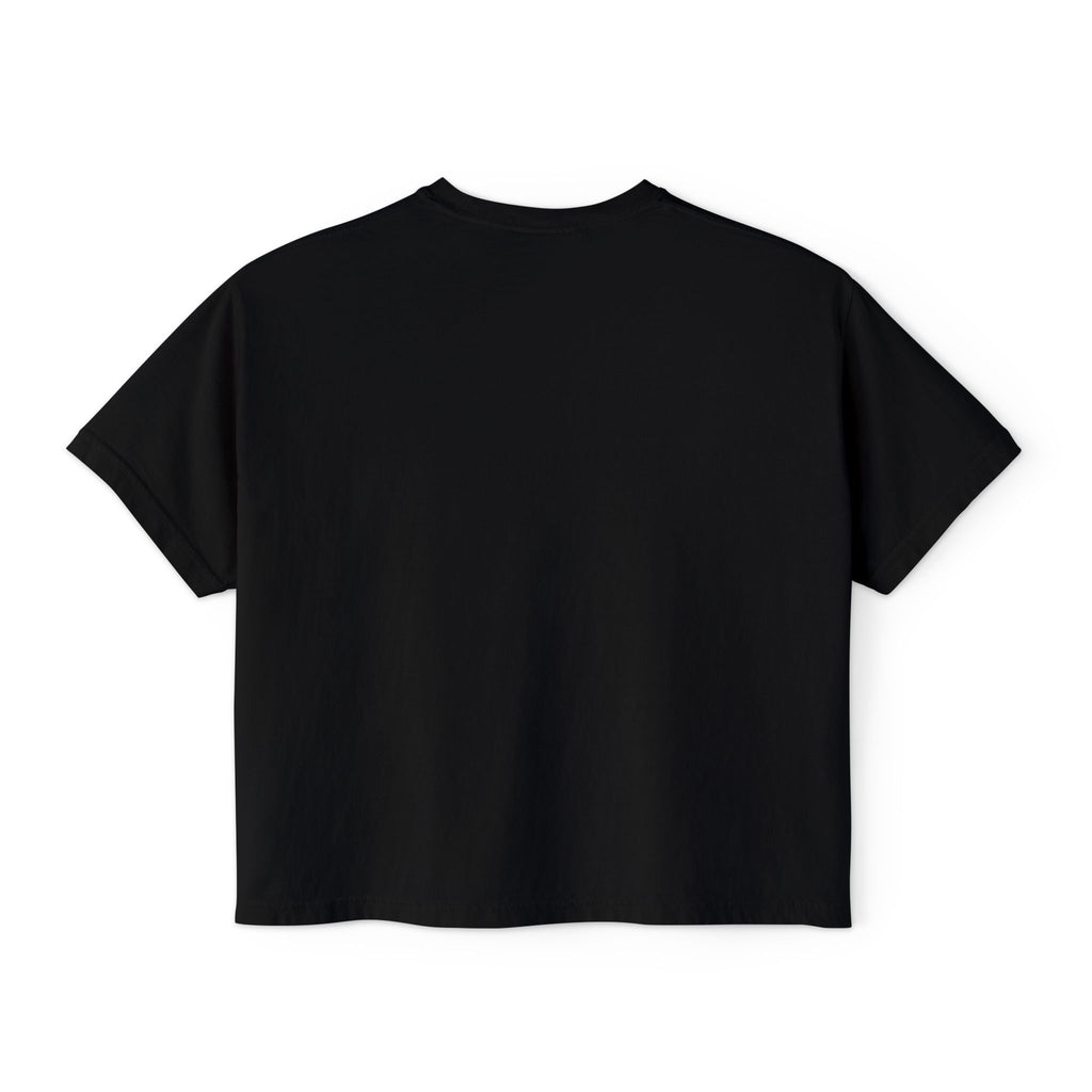 Guard Me Then Boxy Crop Tee