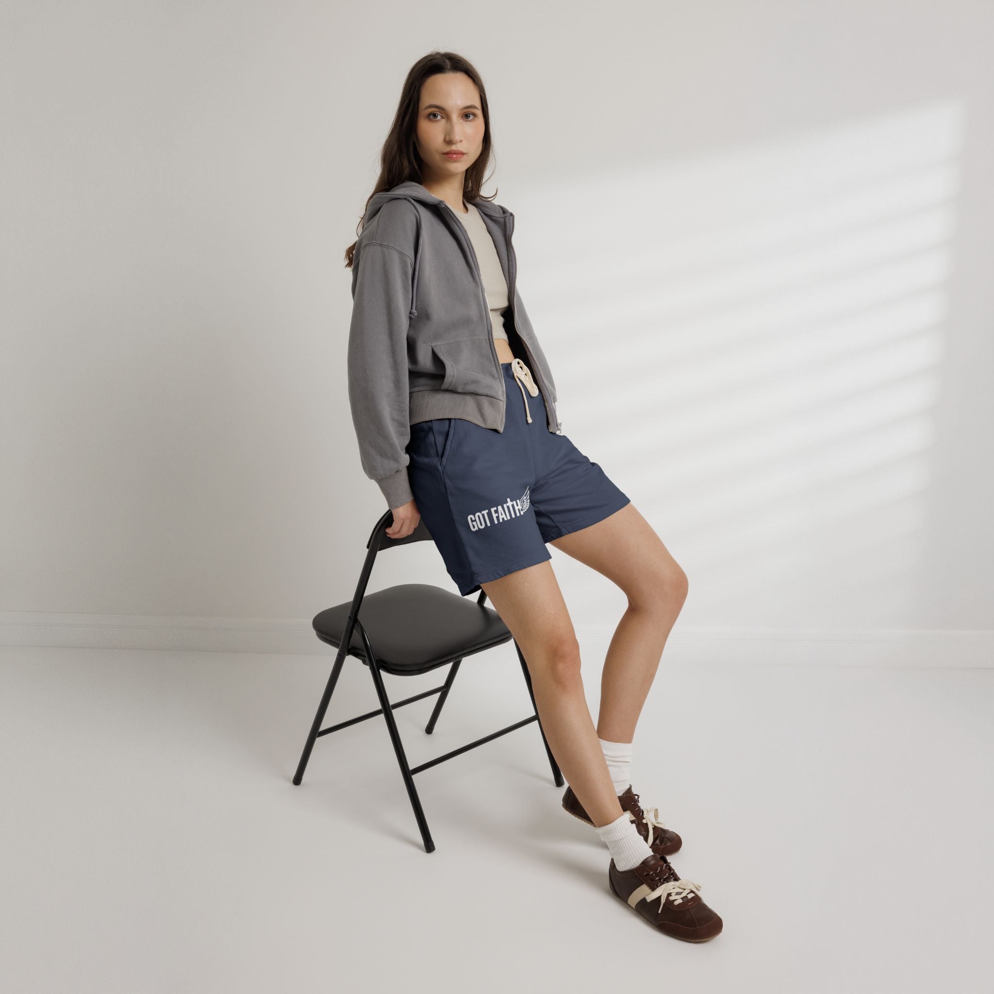 Got Faith? Wings  Fleece Sweat Shorts