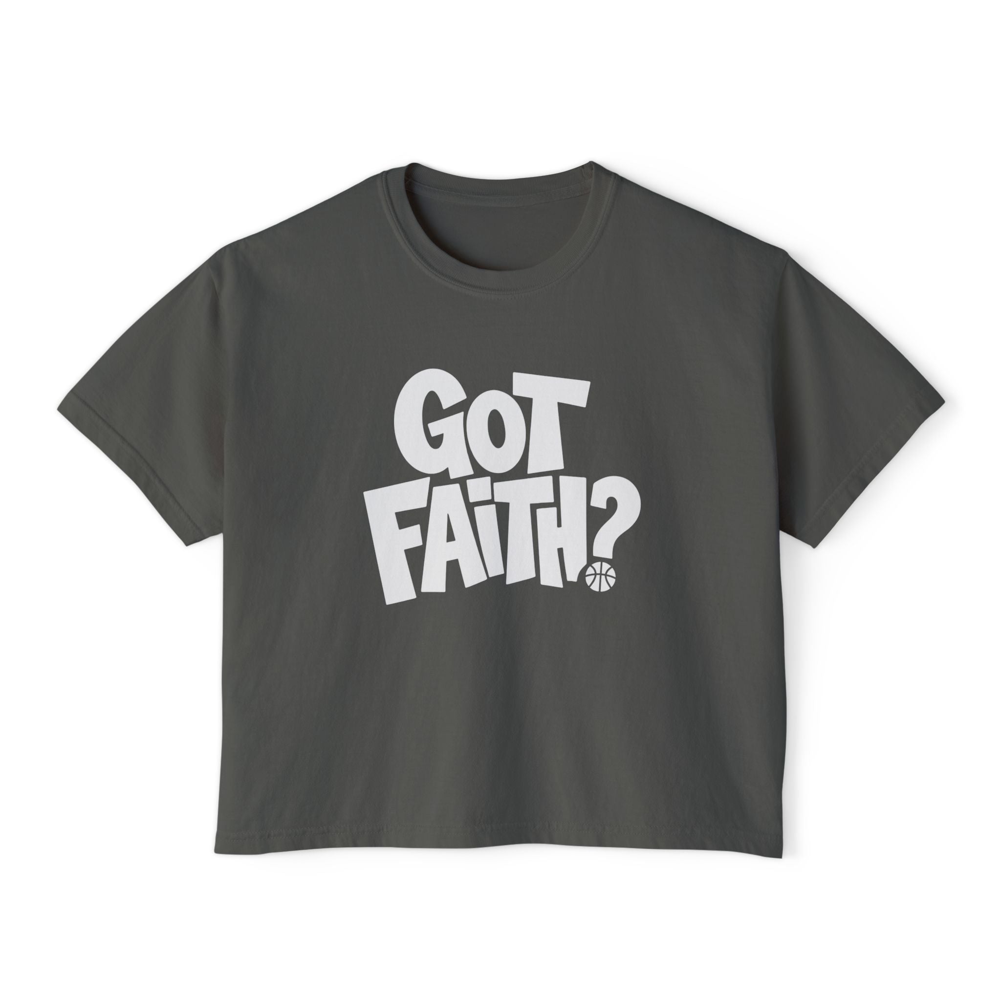 Got Faith? Boxy Crop Tee