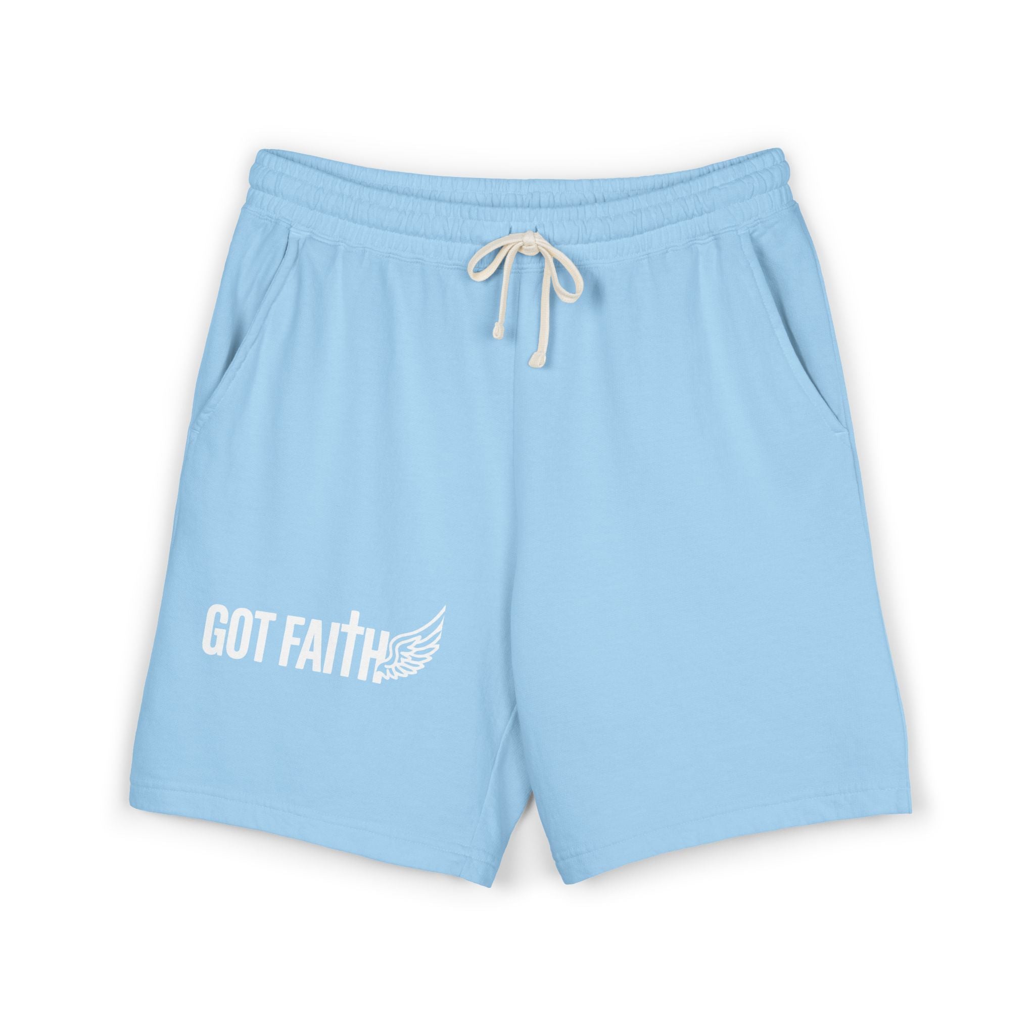 Got Faith? Wings  Fleece Sweat Shorts
