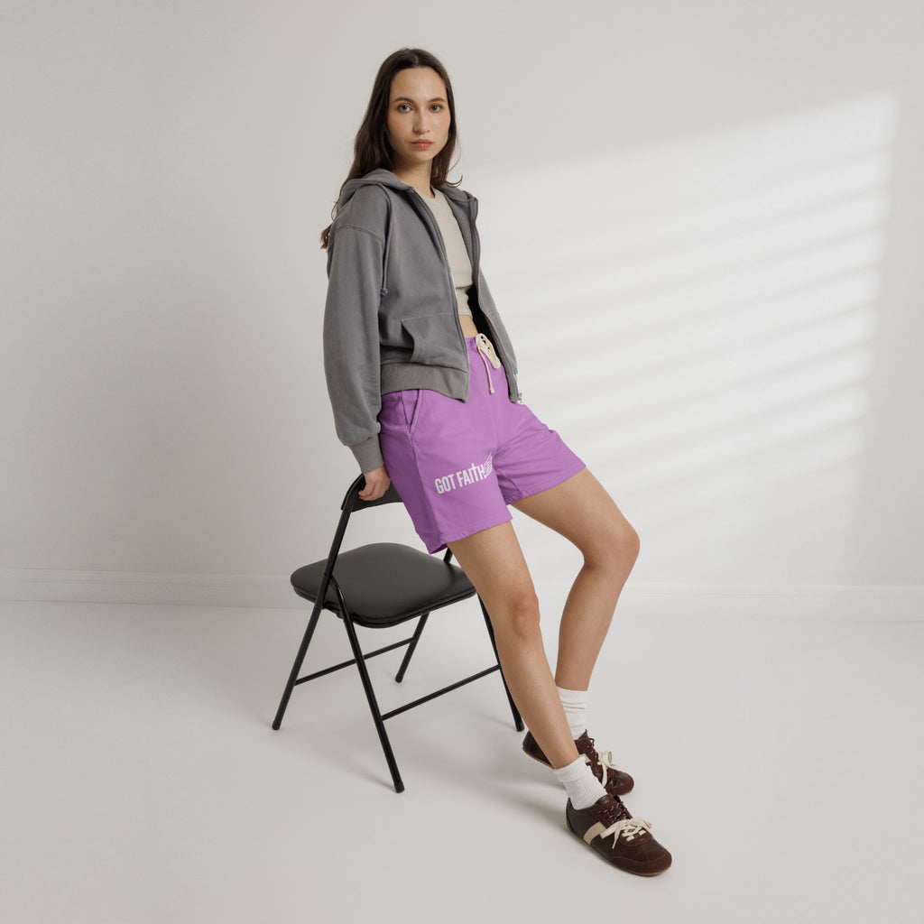 Got Faith? Wings  Fleece Sweat Shorts