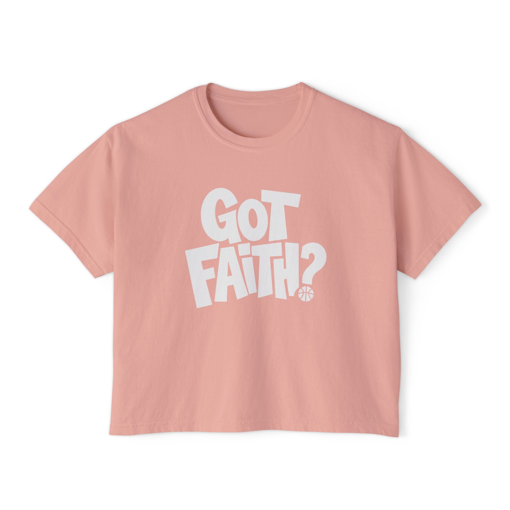 Got Faith? Boxy Crop Tee