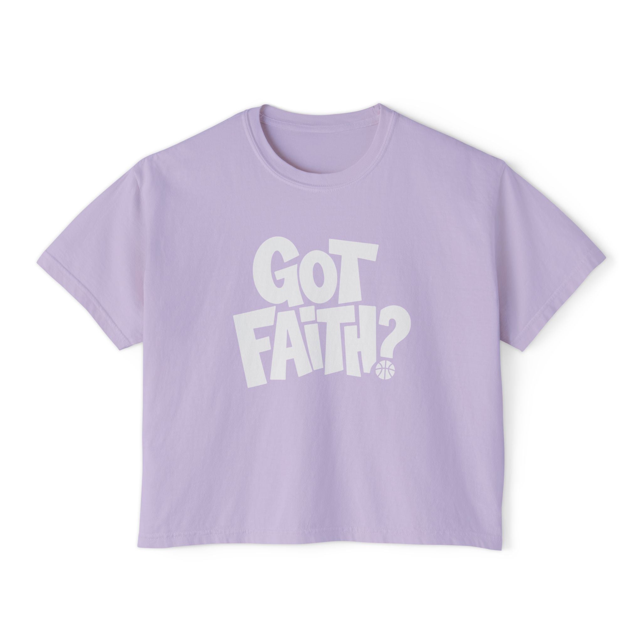 Got Faith? Boxy Crop Tee