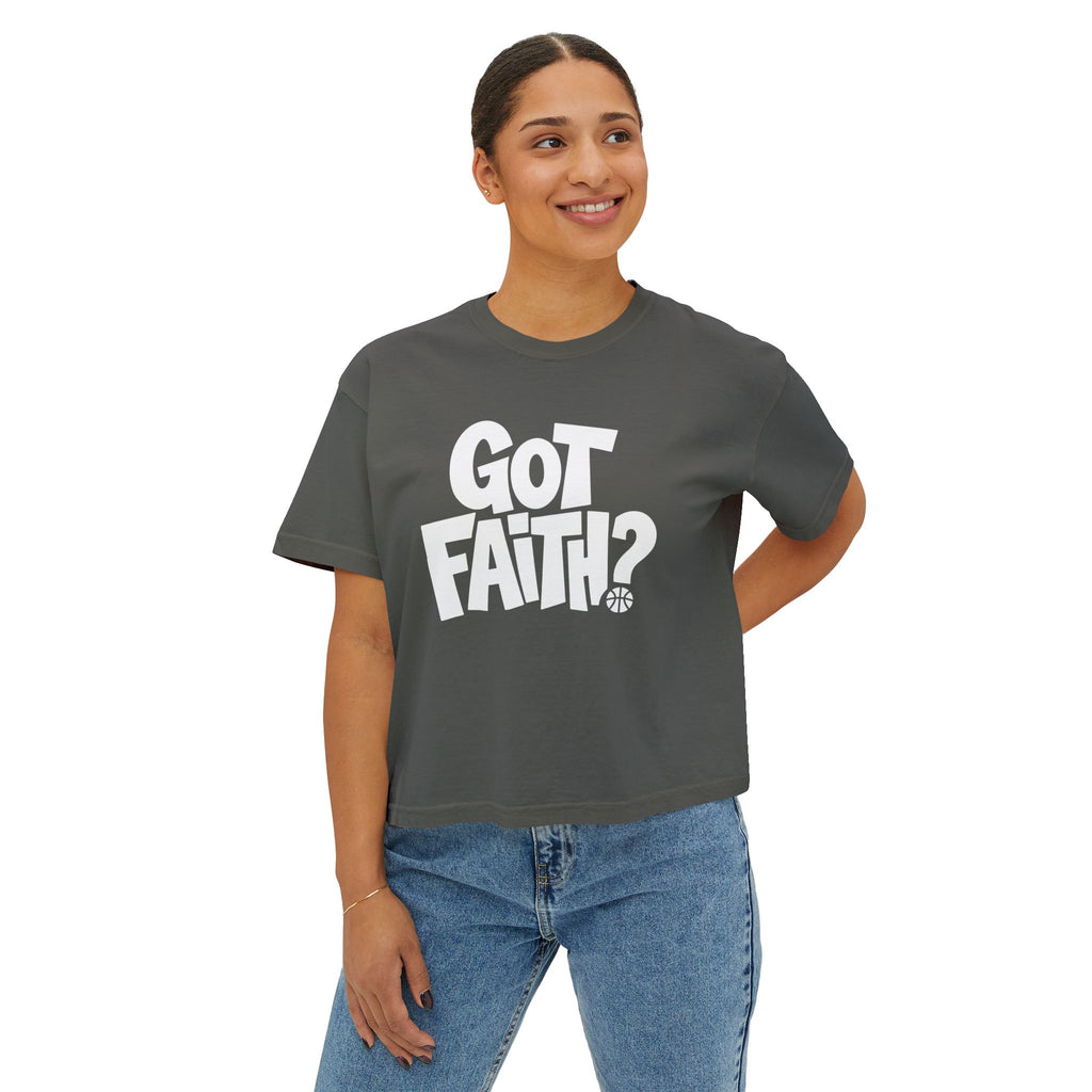Got Faith? Boxy Crop Tee
