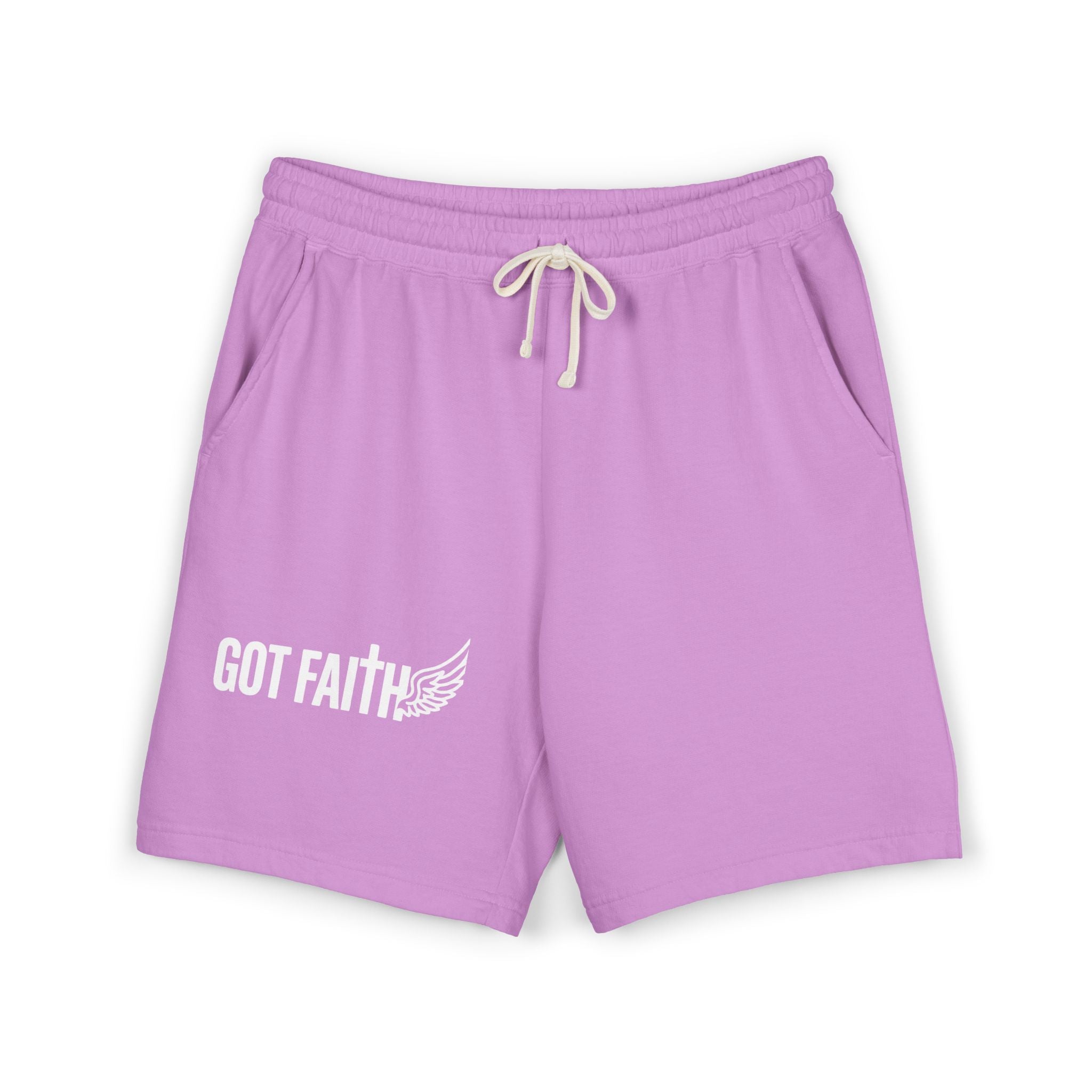 Got Faith? Wings  Fleece Sweat Shorts