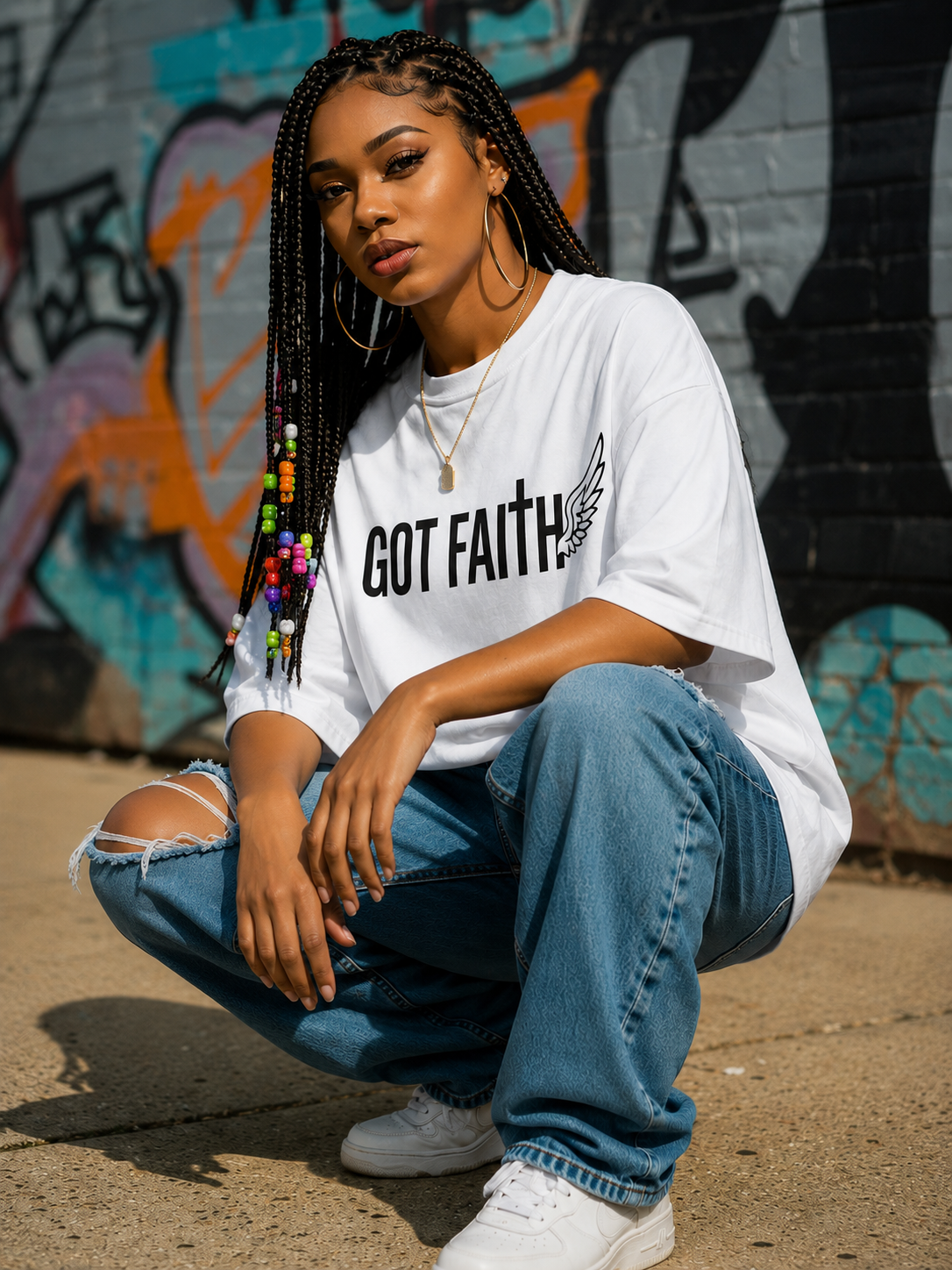 Got Faith? Wings Tee